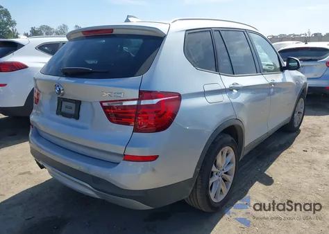 2016 BMW X3 xDrive28I from USA, damaged, VIN 5UXWX9C53G0D76026